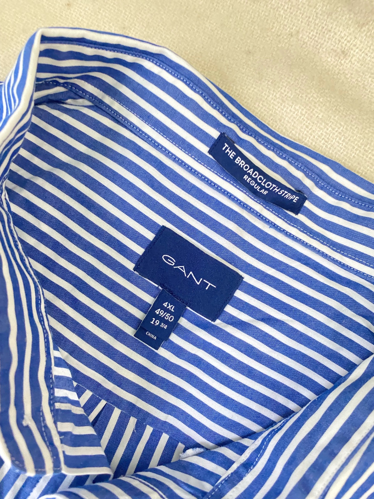 Chemise homme grande taille GANT a logo 48/50