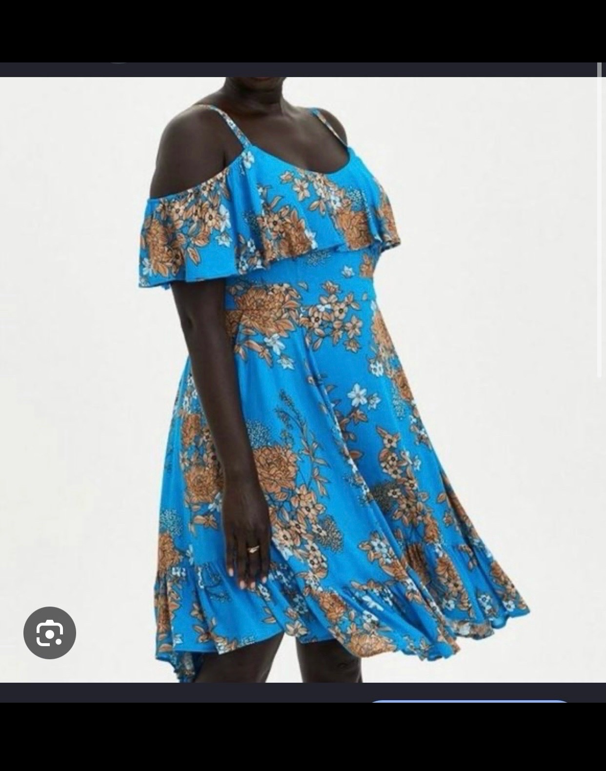 Robe bleu verte de plage 46/48