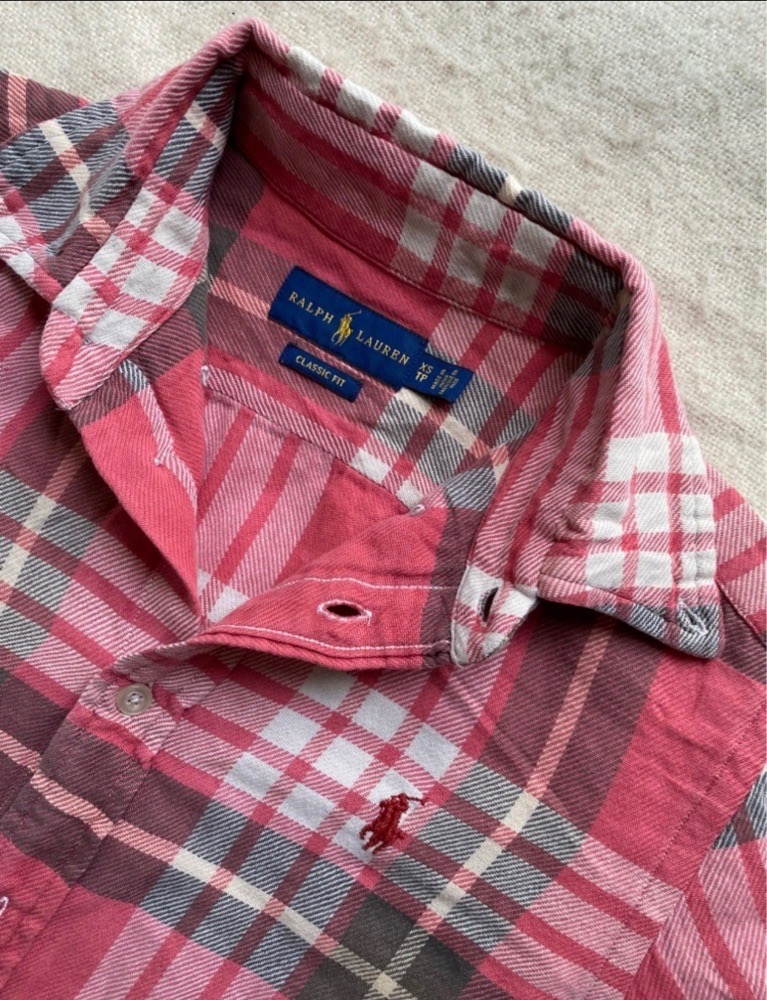 Chemise Polo ralph lauren Xs/S avec logo rouge 