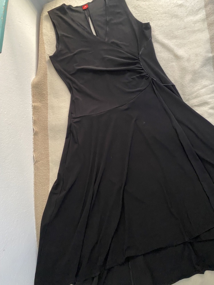 Robe noir midi longue itfat9 48/50