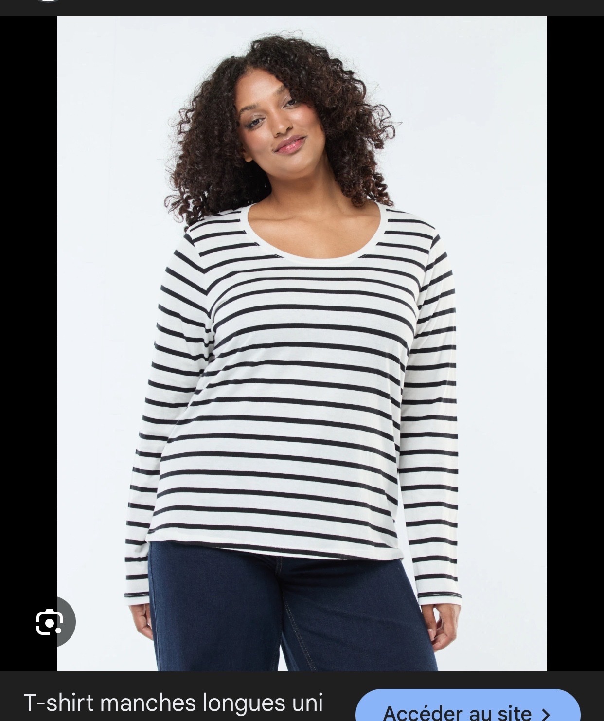 Pull a rayures 100% cotton Organic H&M 40/42