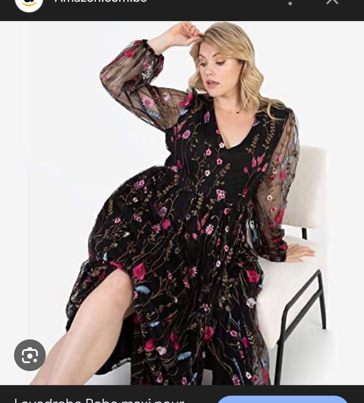 Une robe merveille grande taille the bodyflirt 48/50/52