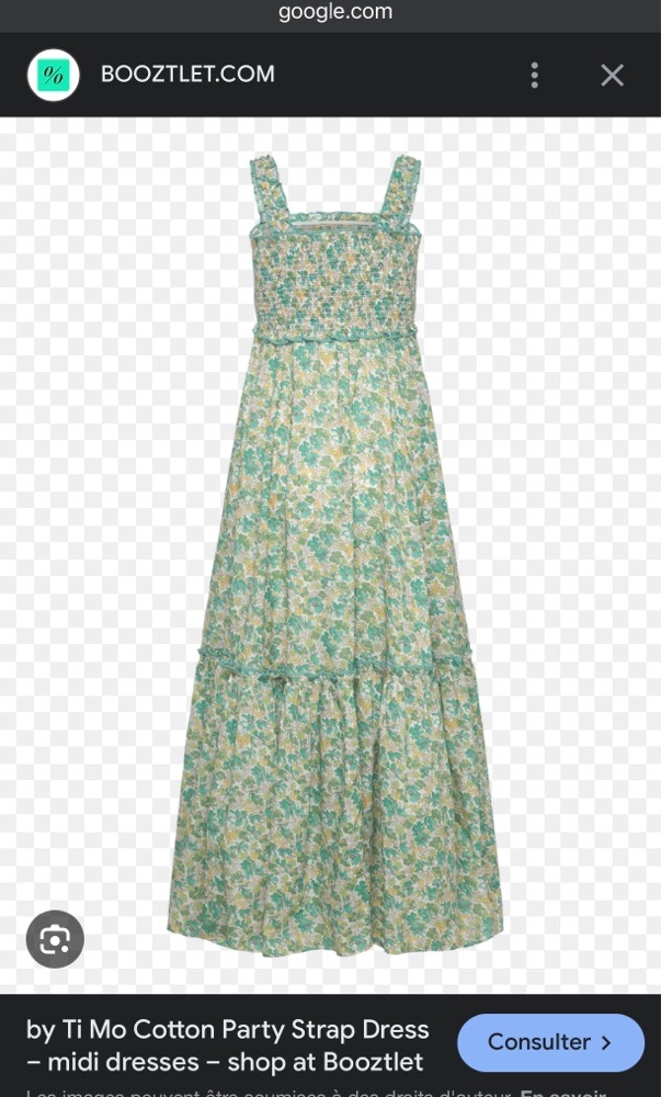 Robe bretelle milongue grande taille 48/50