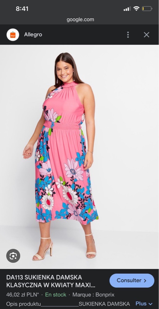 Robe florale the bidyflirt 42/44