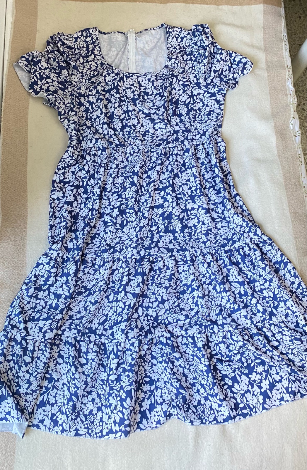 Robe bleu milongue boheme 44/46/48