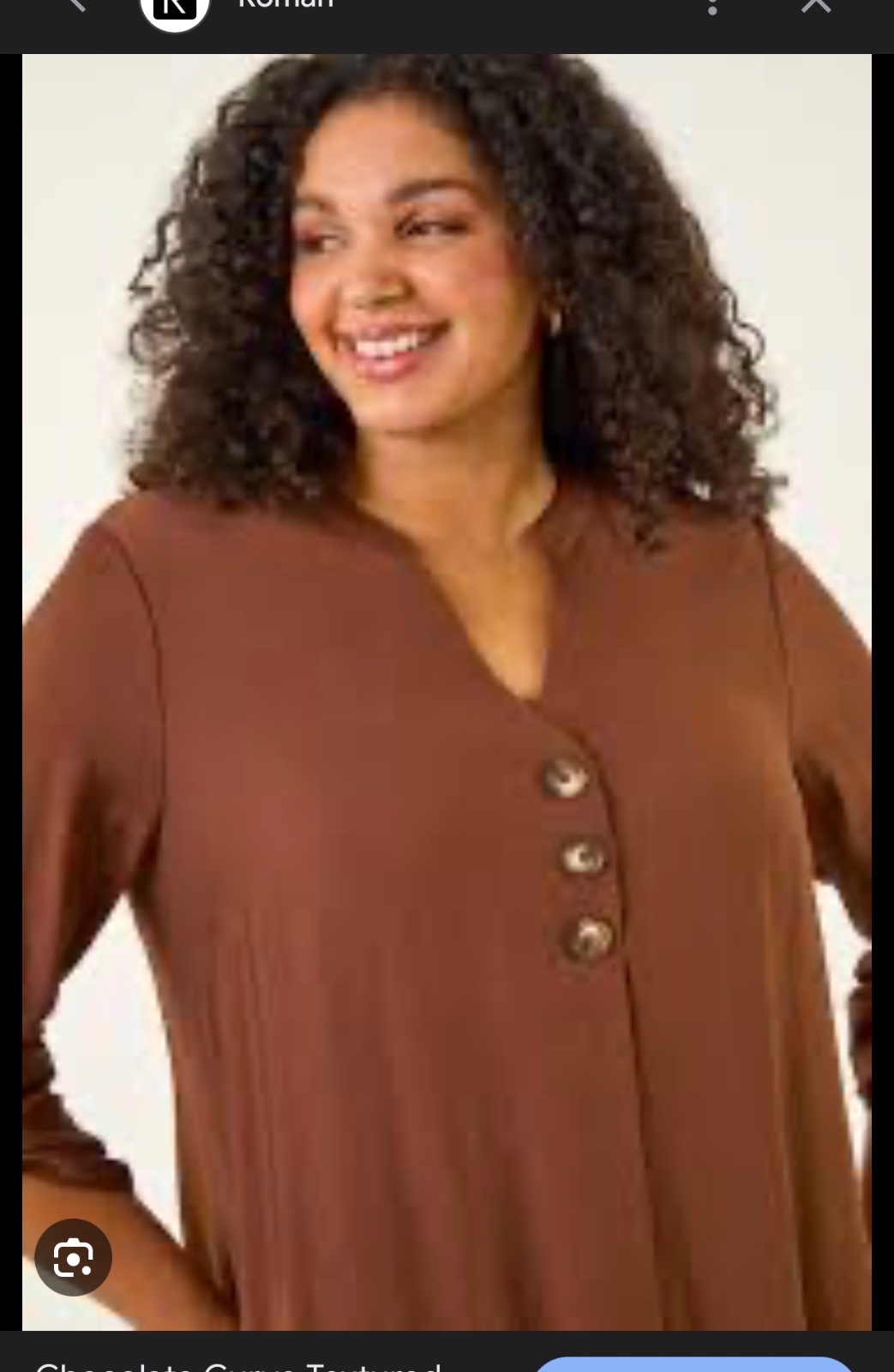 Blouse chemisier en beige grande taille 44/46/48