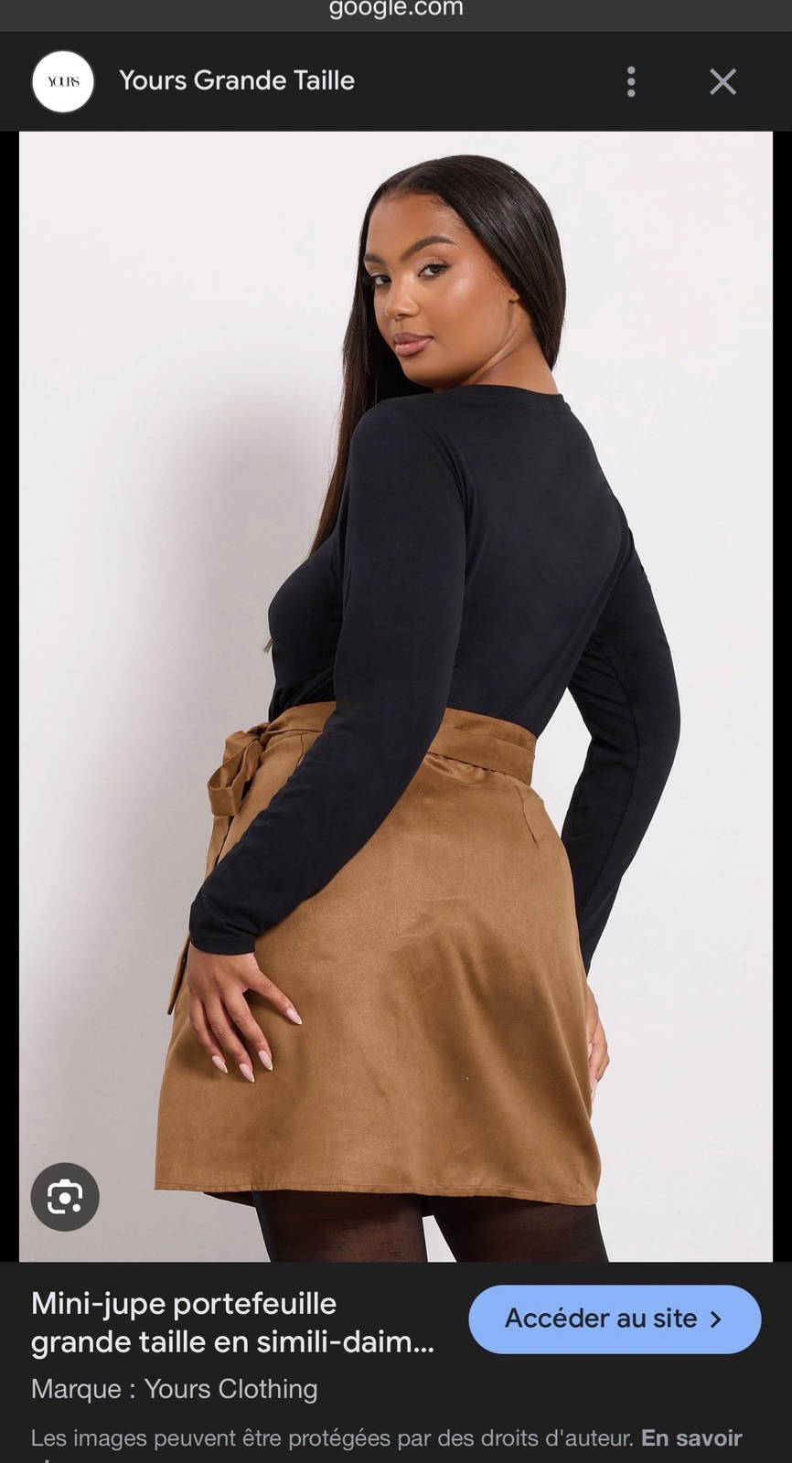 Jupe evasee  BC grande taille 42/44