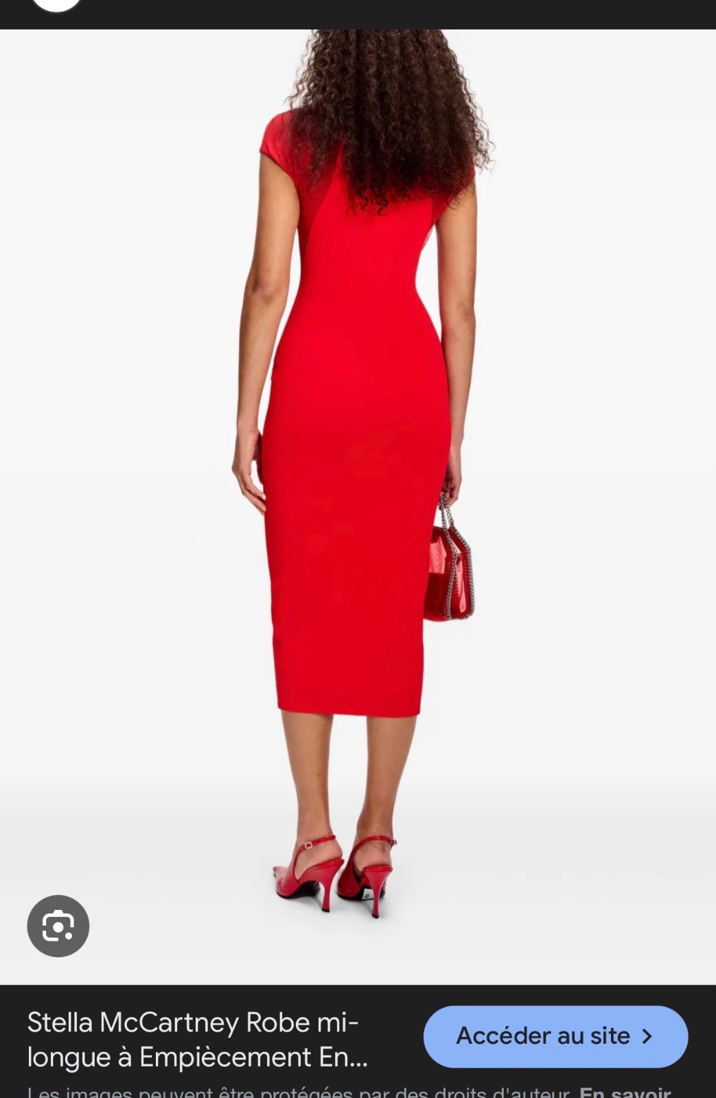Robe structuree zara rouge royge avec dentelle M/L