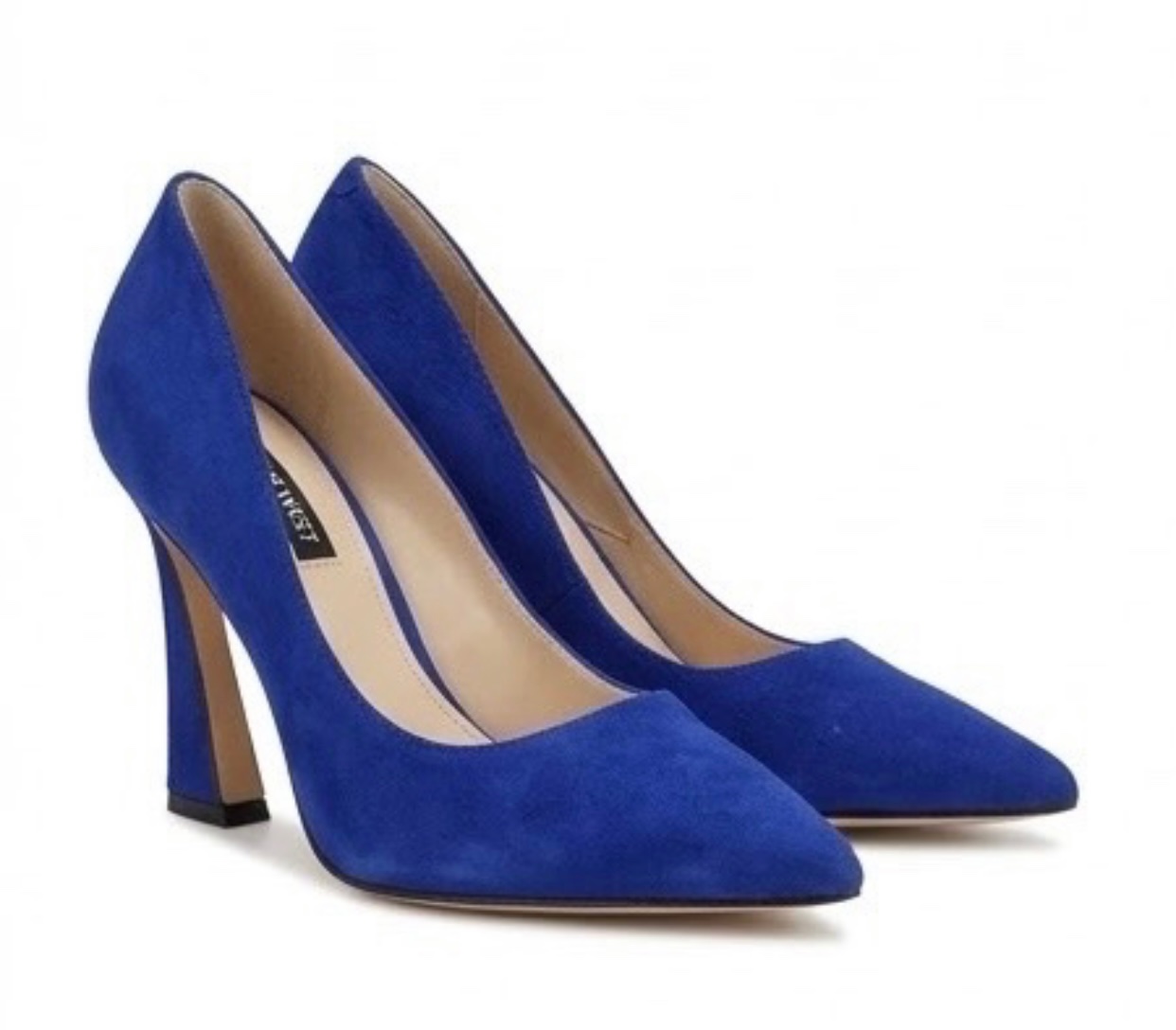 Talon bleu monaco Nine West suede 38,5