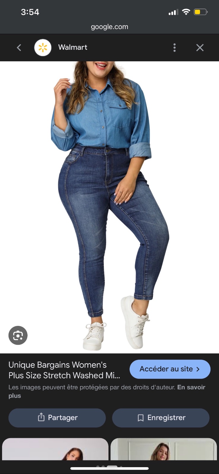 Pantalon djeans Vero moda grande taille qualite premium 52/54