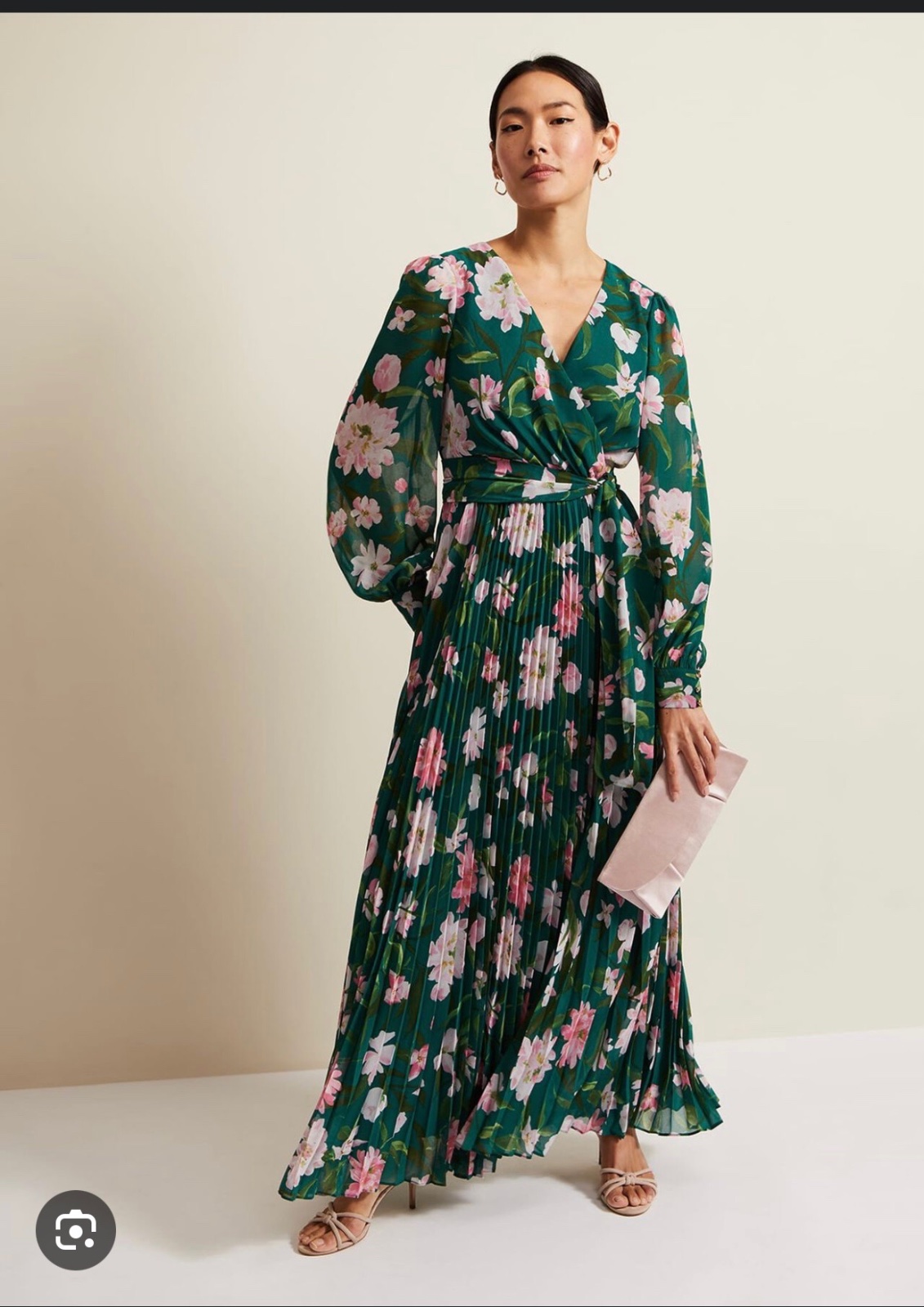 Robe longue florale Dynamite longue maxi S/M 