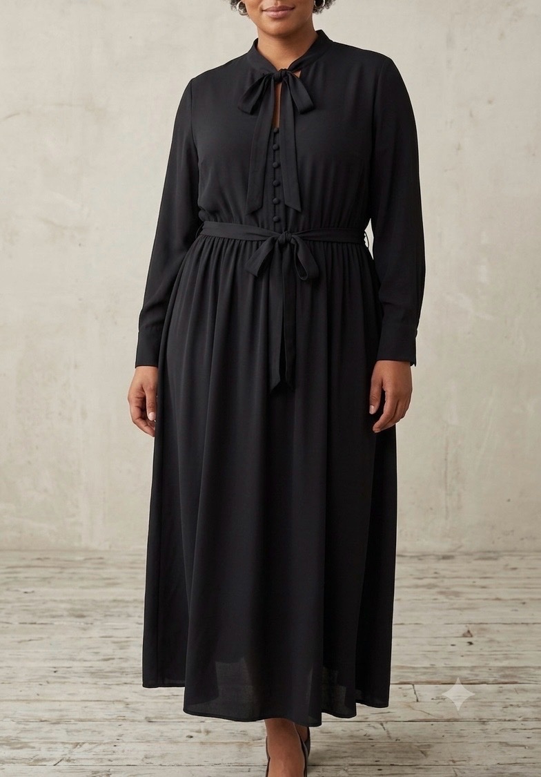Robe noir H&M milingue grande taille 48/50