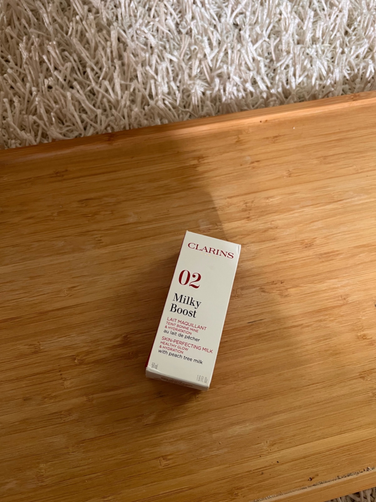 Clarins milky boost 