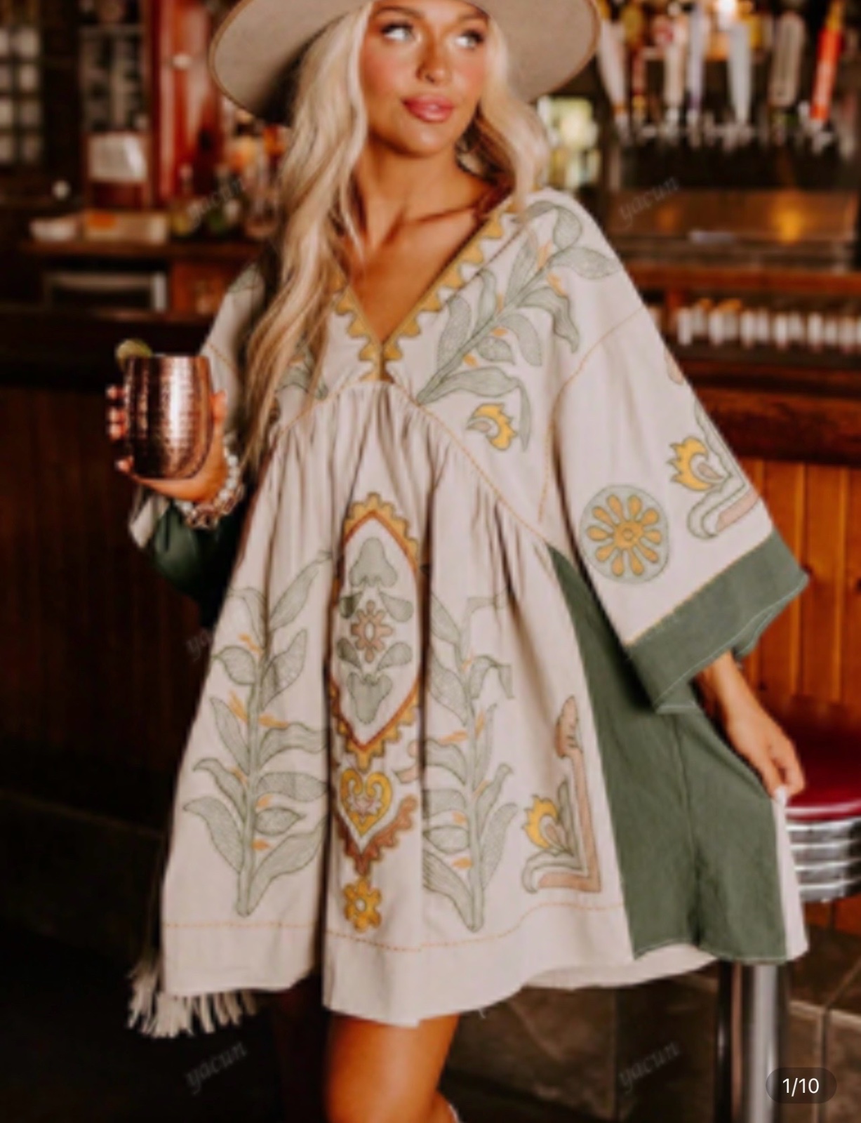 Robe bege 