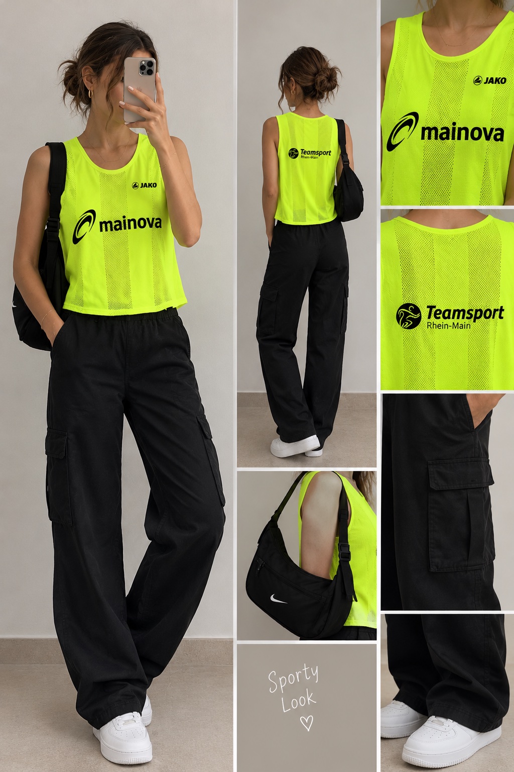 Chasuble d’entraînement JAKO jaune fluo ⚡