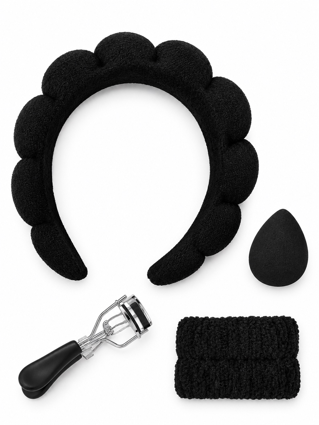 🖤 Set Accessoires Beauté – Black Edition