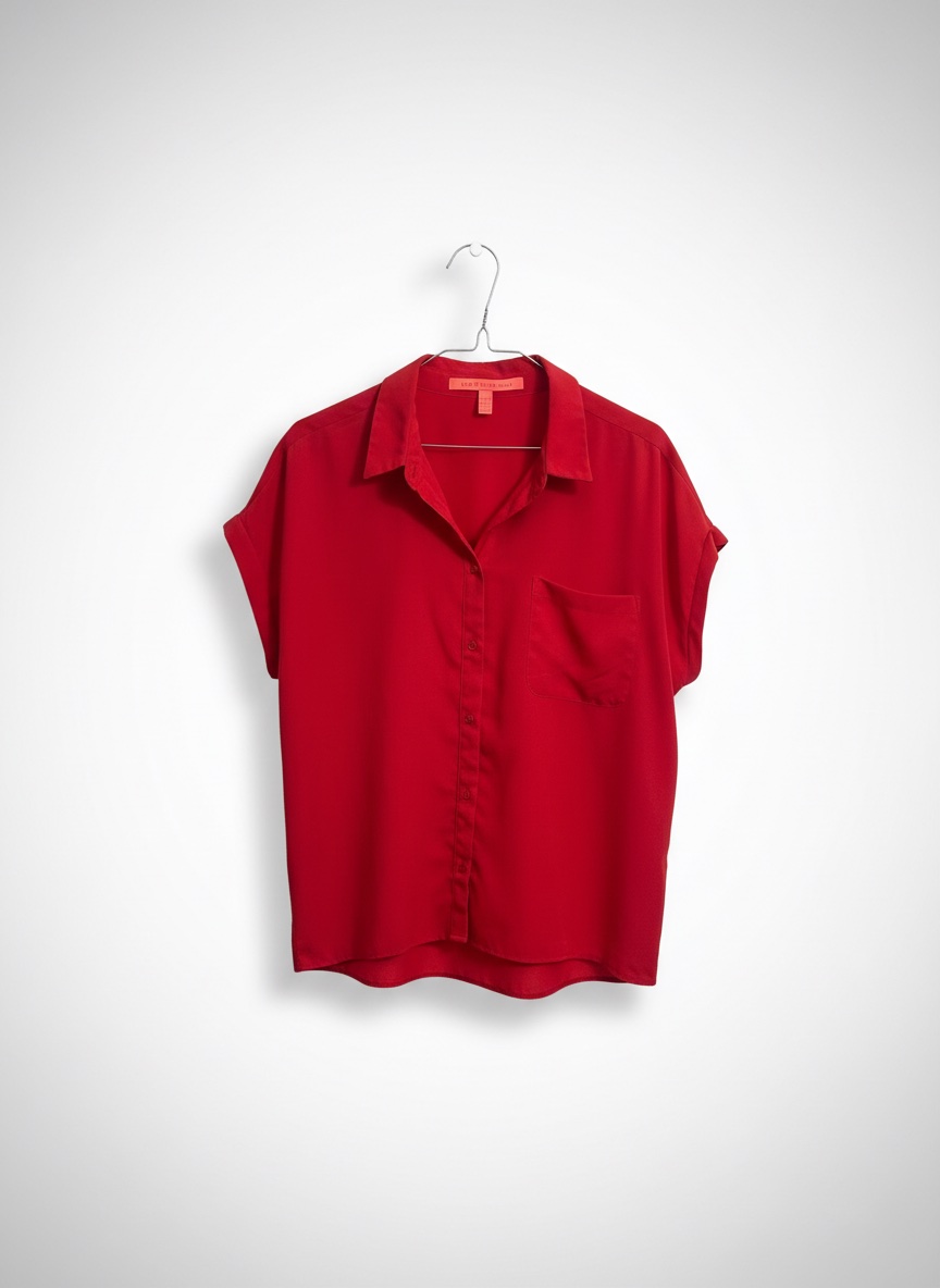 Chemisier rouge Mango taille M 