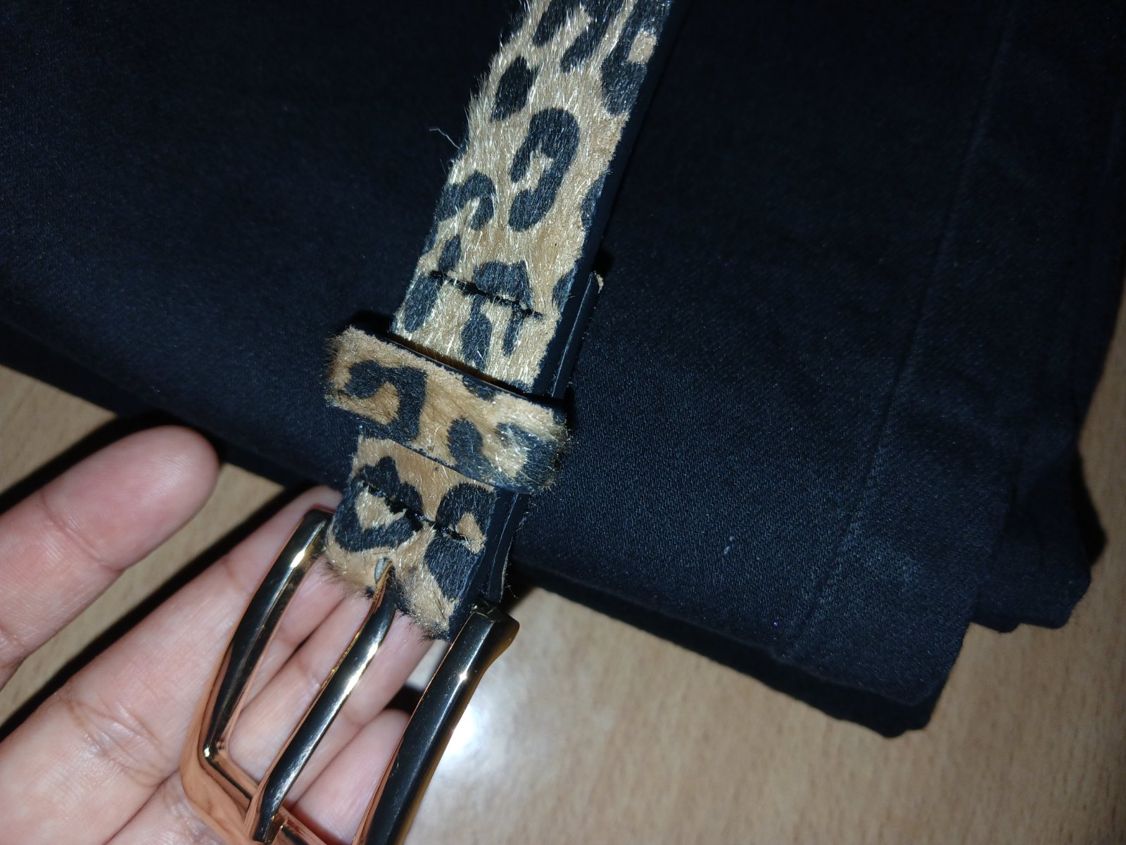 Ceinture leopard