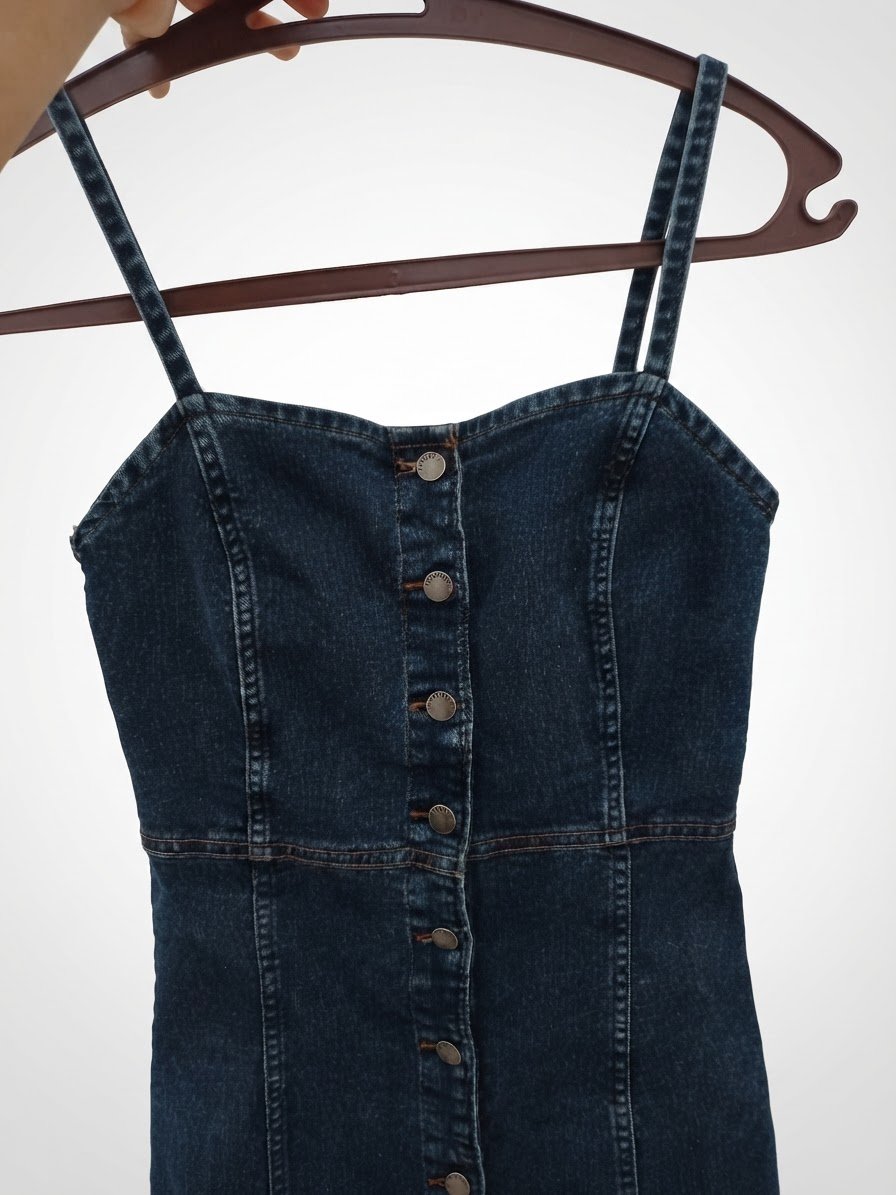 Robe en denim