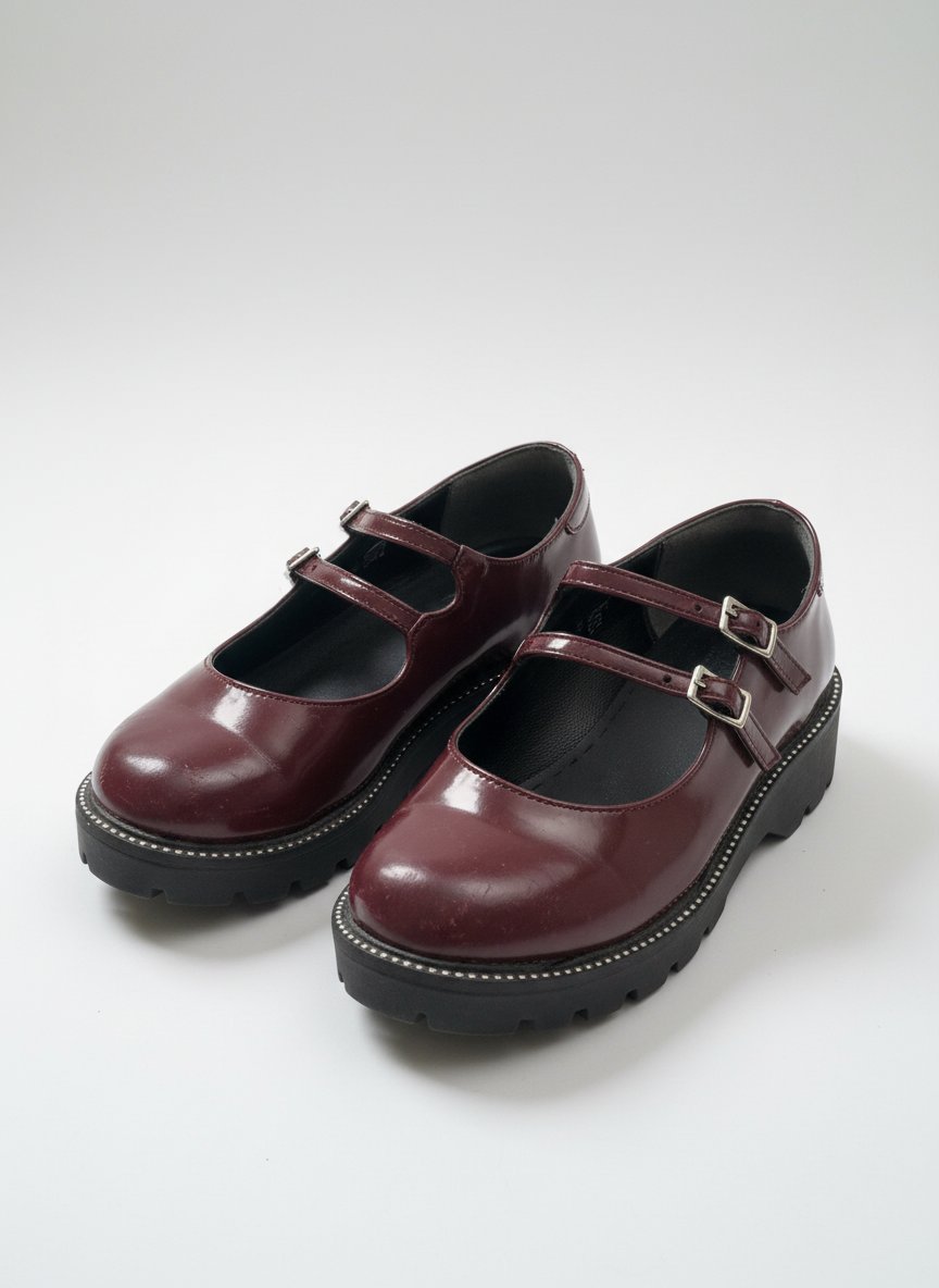 Ballerines en vernis 
