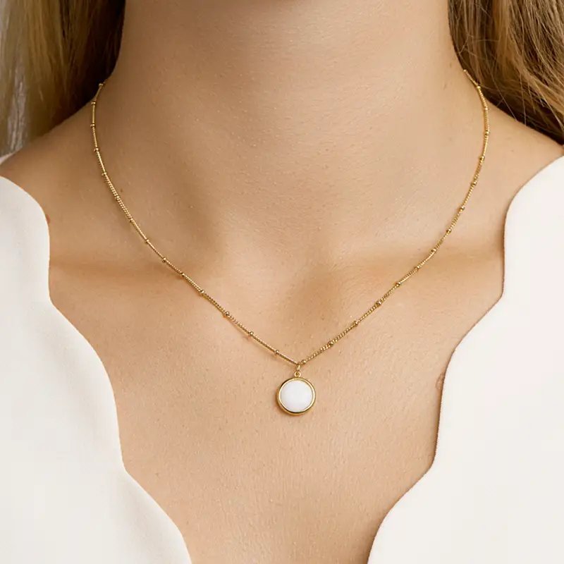 Collier Madewell plaqué or