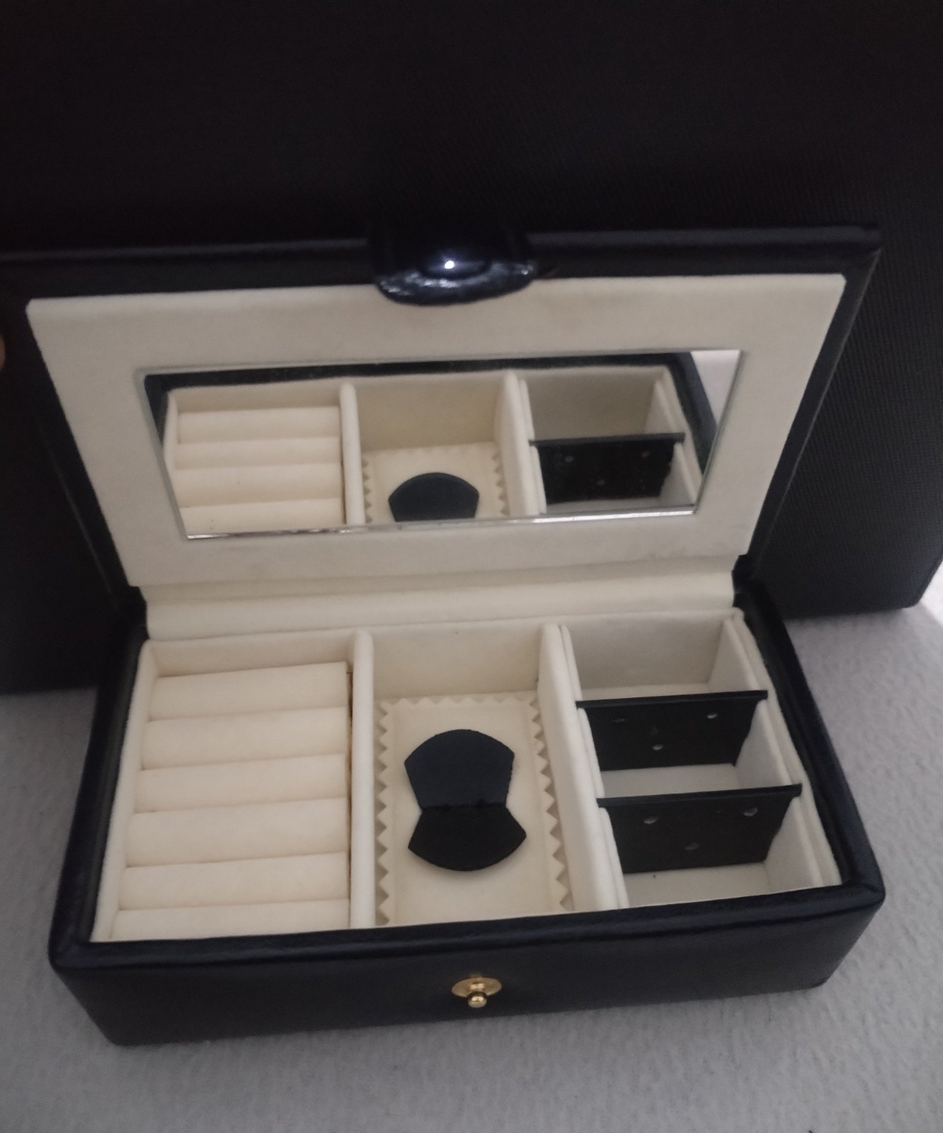 Boîte à bijoux de voyage