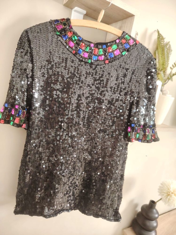 Pull a paillettes