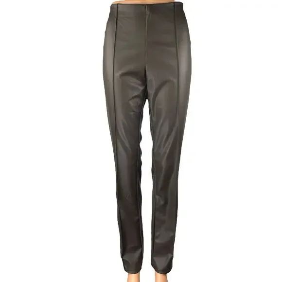 Pantalon similicuir H&M