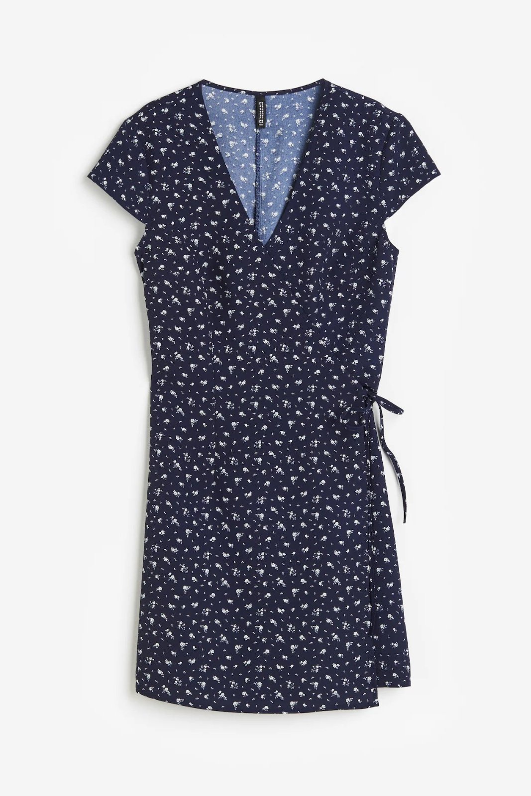 Robe portefeuille en crêpe H&M
