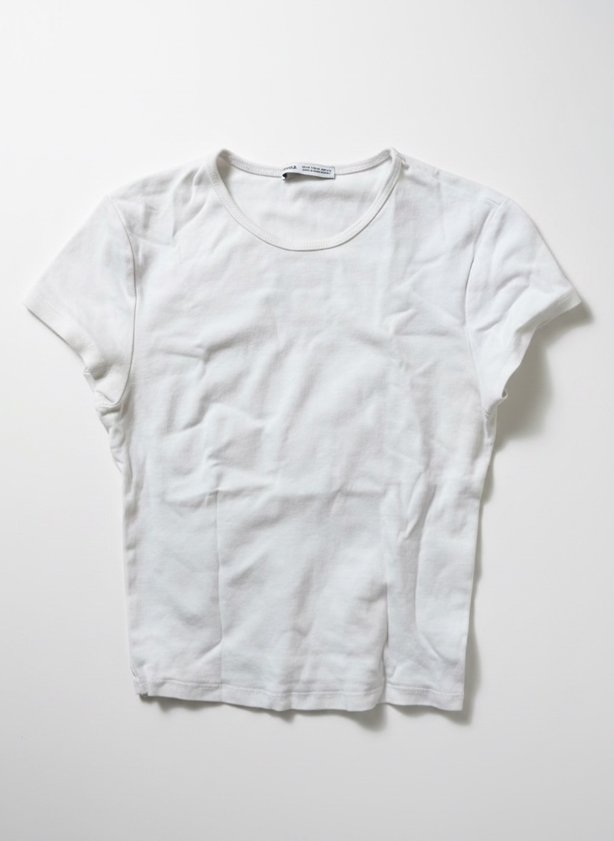 Top bershka blanc