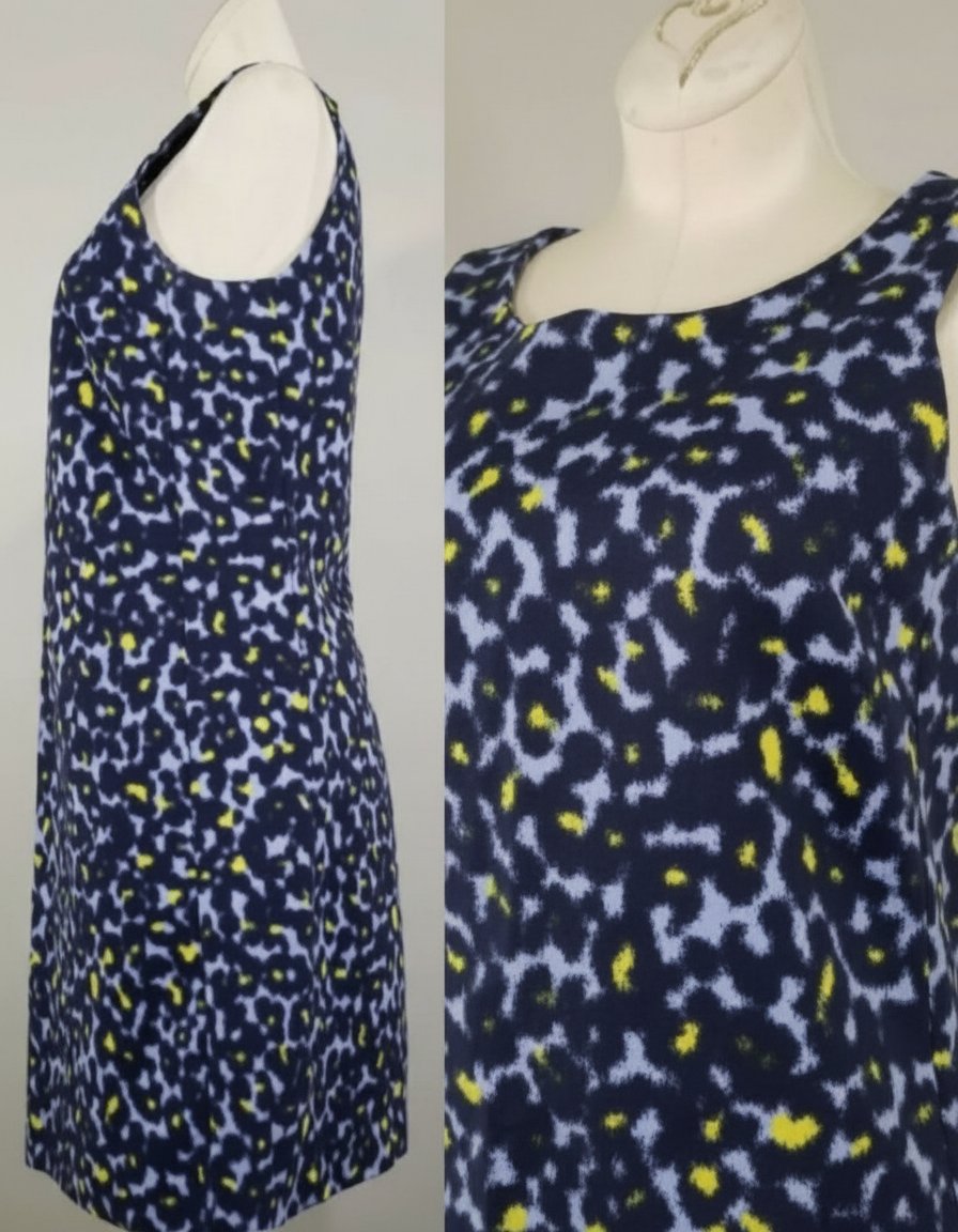Robe sans manches taille Xs imprimē leopard 