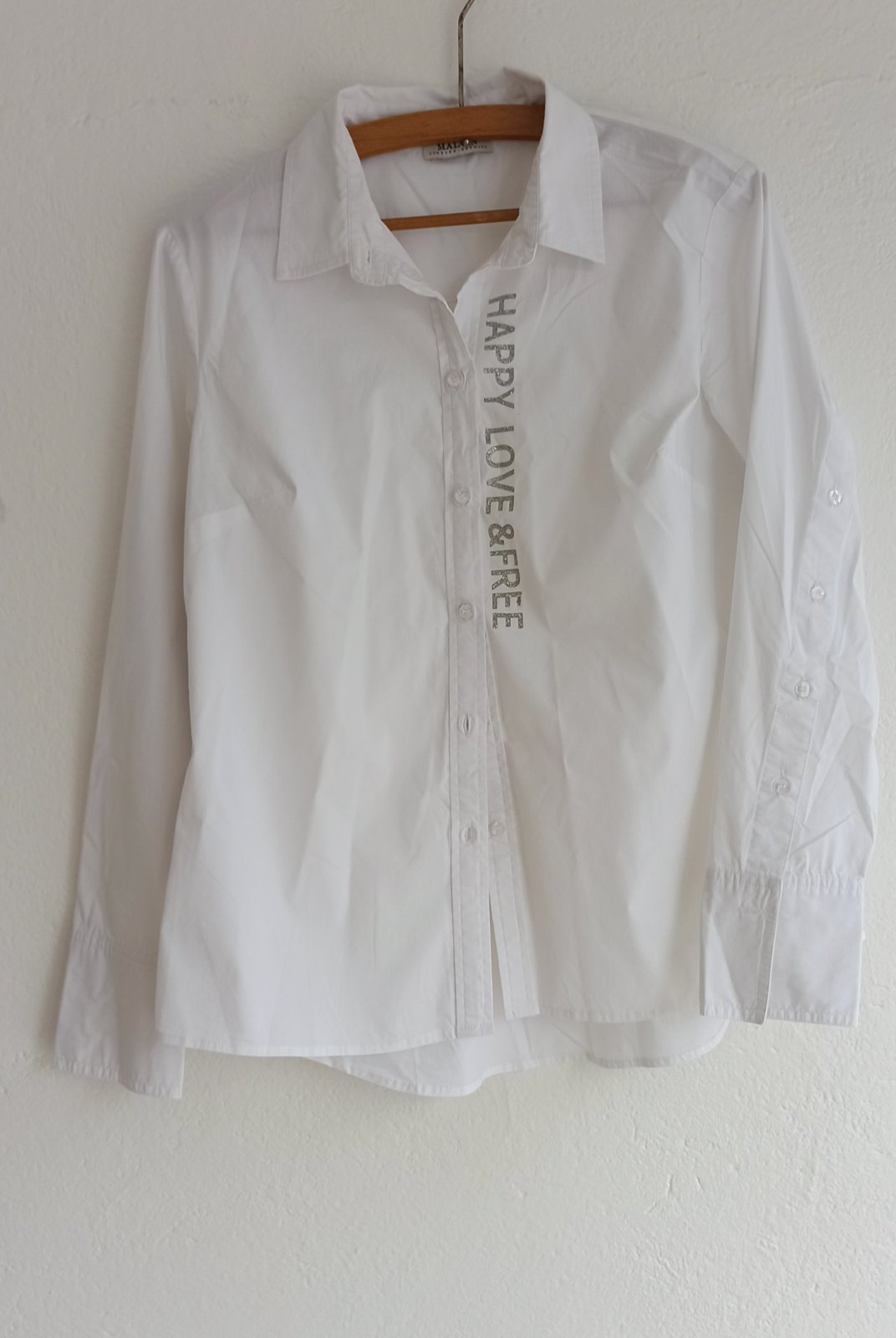  jolie chemise blanche taille L