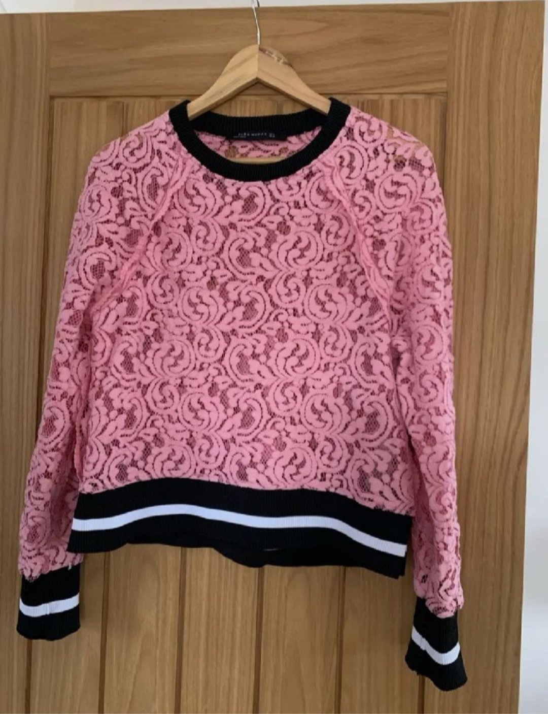 Pull zara en dentelle taille S