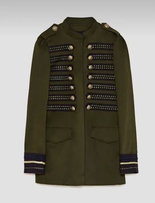 Jacket militaire Zara 