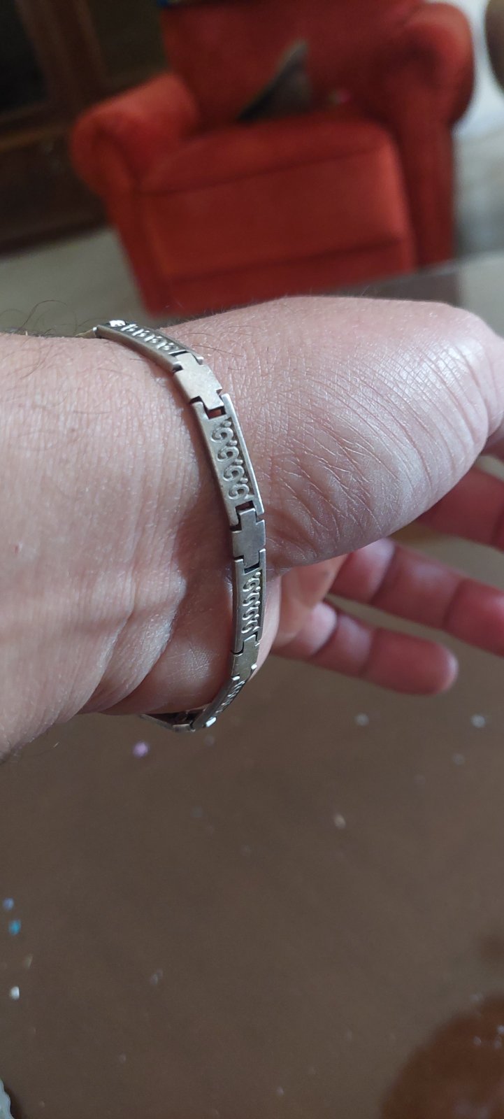 Bracelet argent 925 poid 18 g براسلي فضة 