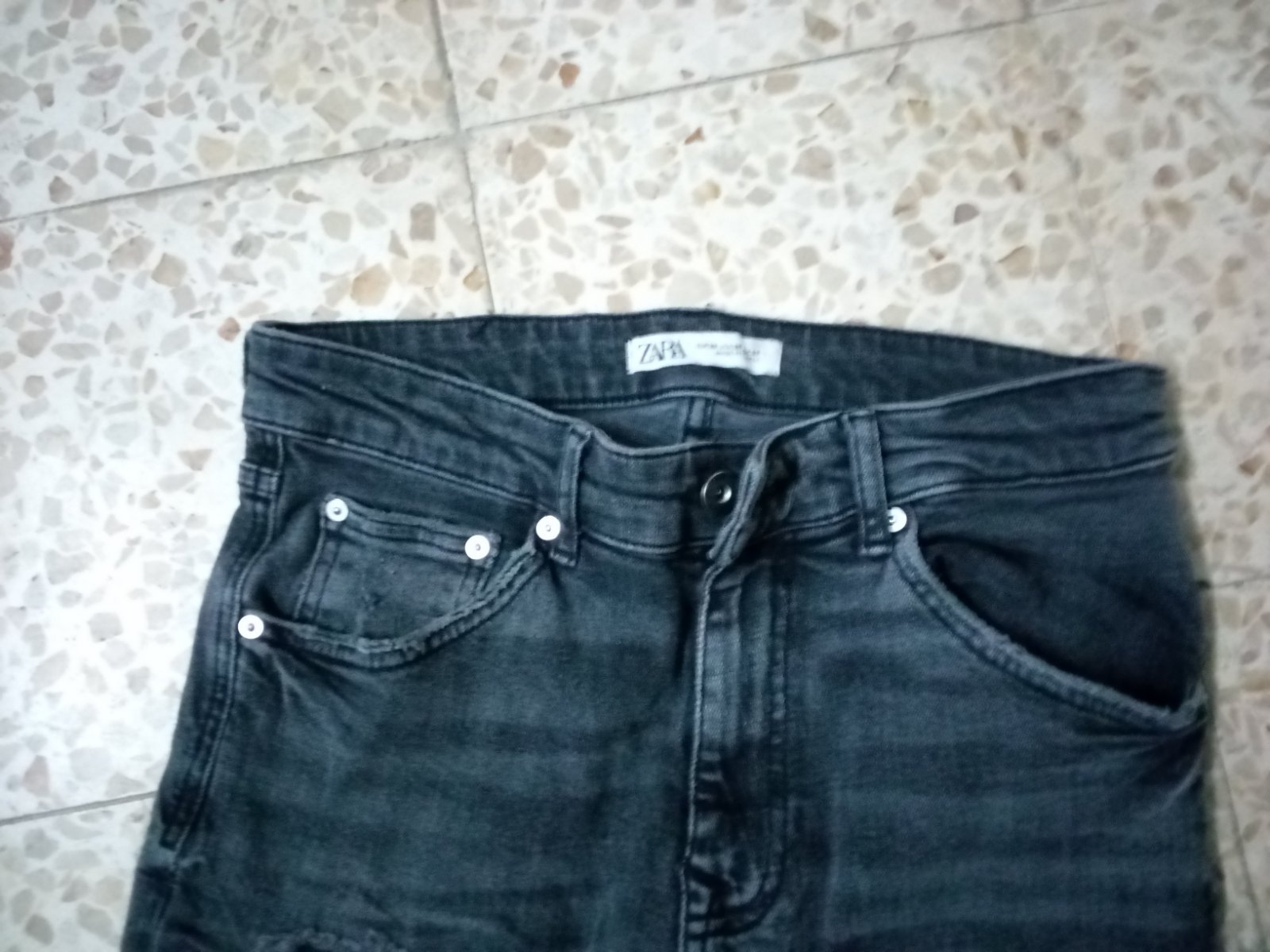 Serwel jeans noir zara
