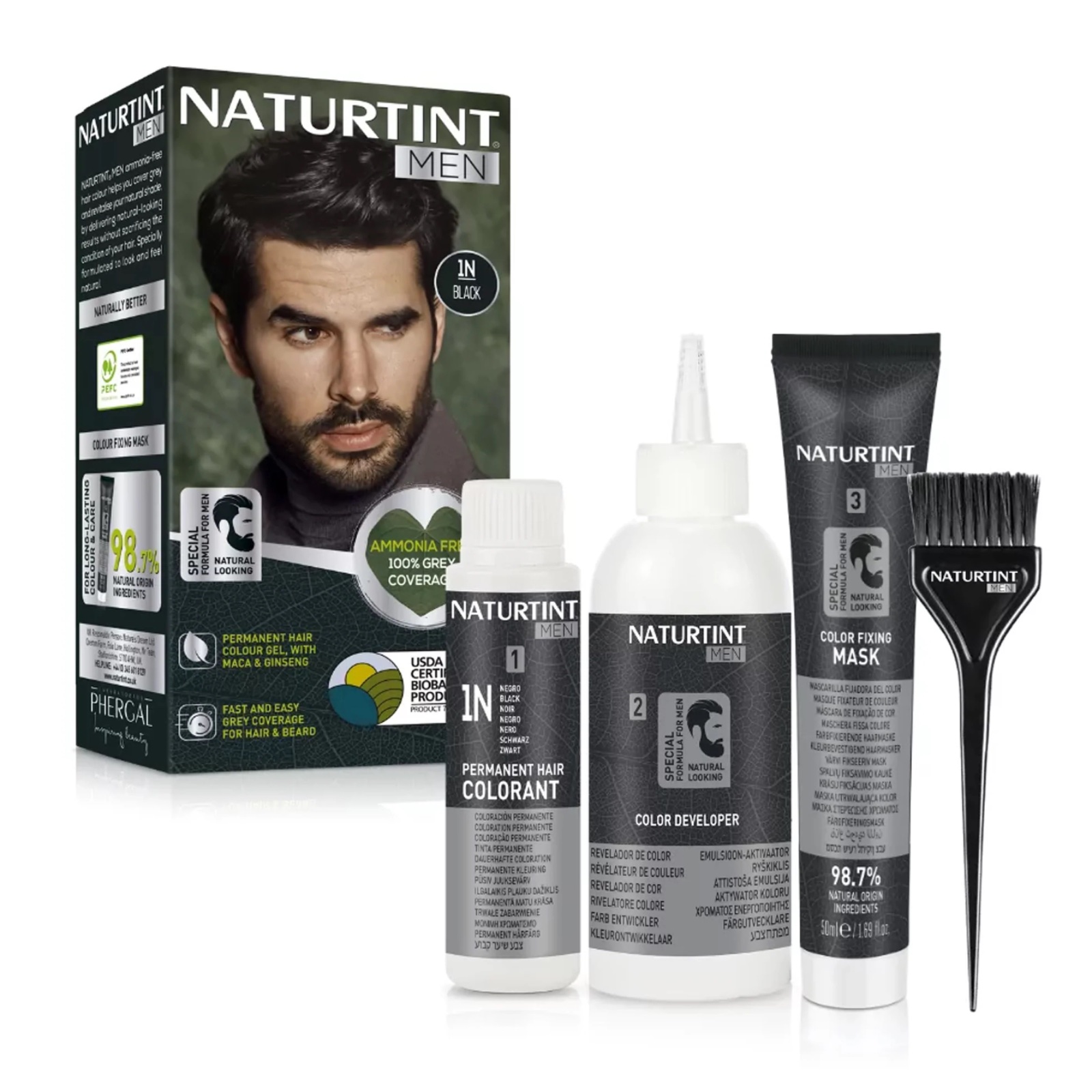 Naturitent colorant🇪🇸 barbe et cheveux