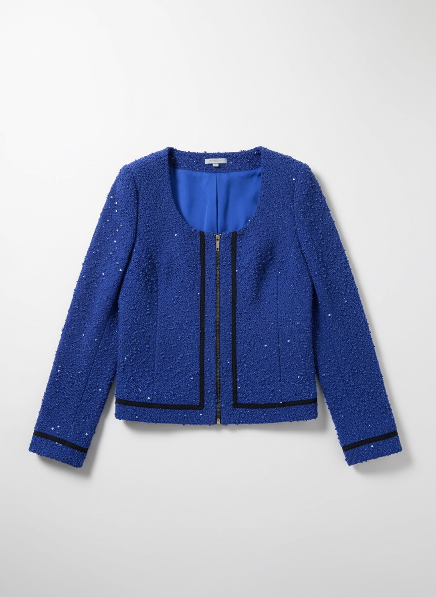 Veste bleu élèctrique