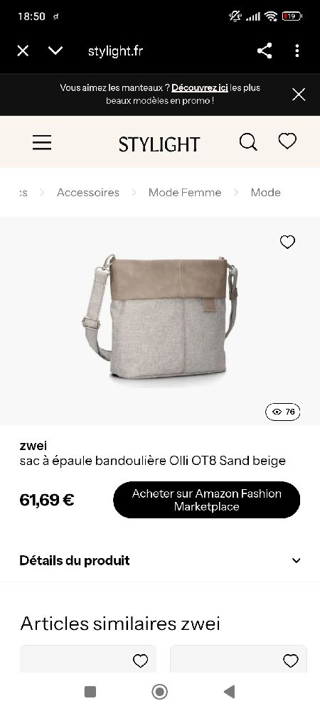 Sac a main zwei