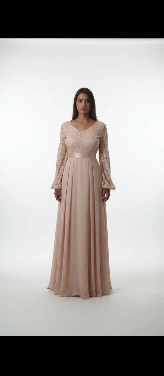 Très belle robe soirée de shein couleur beige 