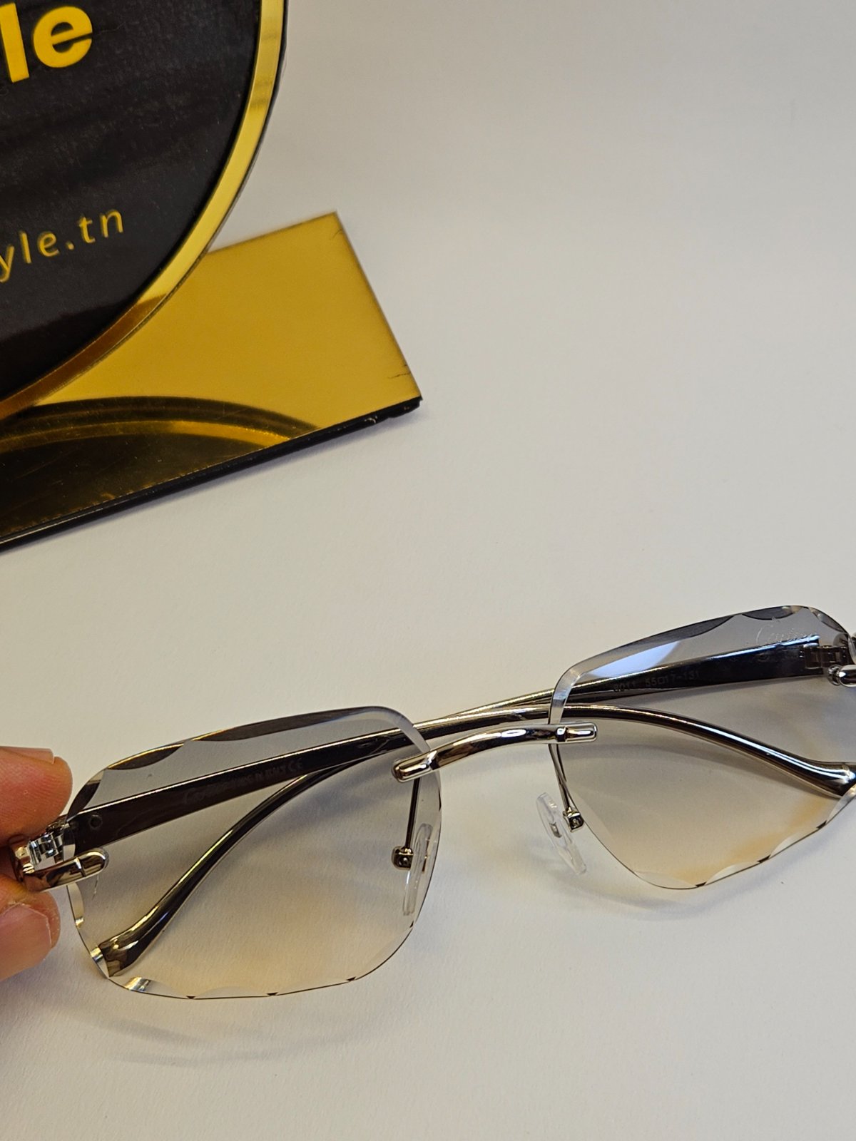Lunettes Cartier Panthère - Silver & Verres Dégradés