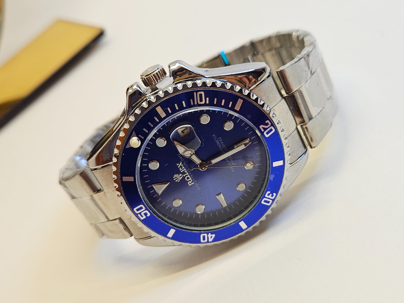 Montre Style Submariner Bleu Nuit