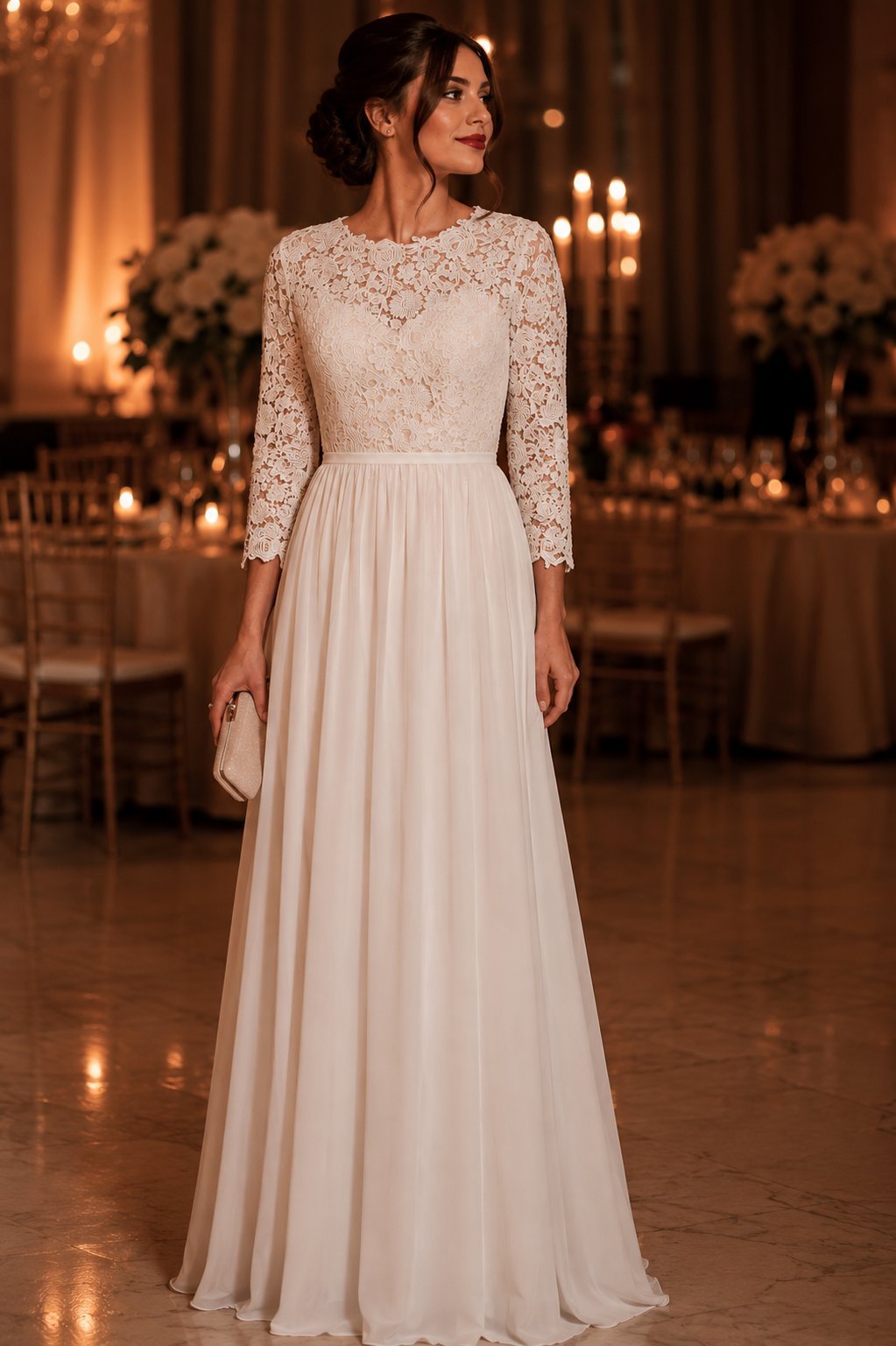 Robe de mariée/ robe fiançailles/ robe soirée