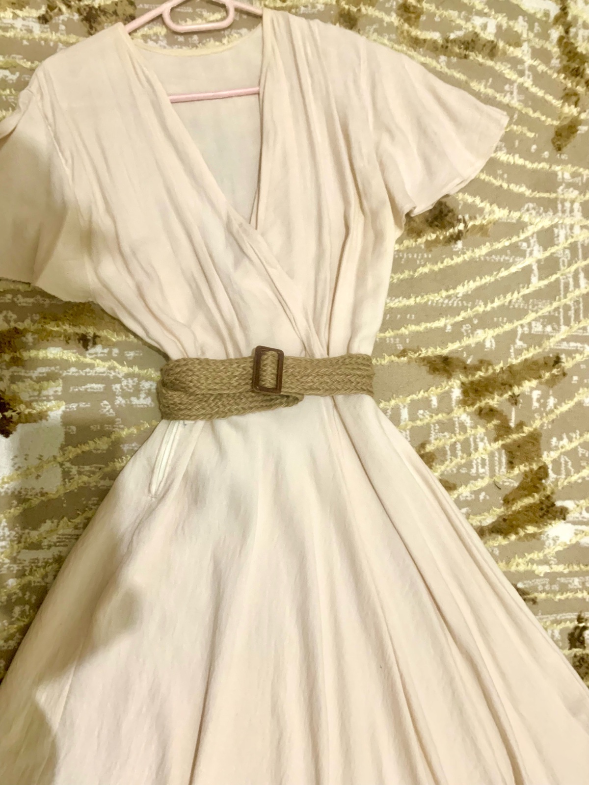 Robe Blanc cassé 