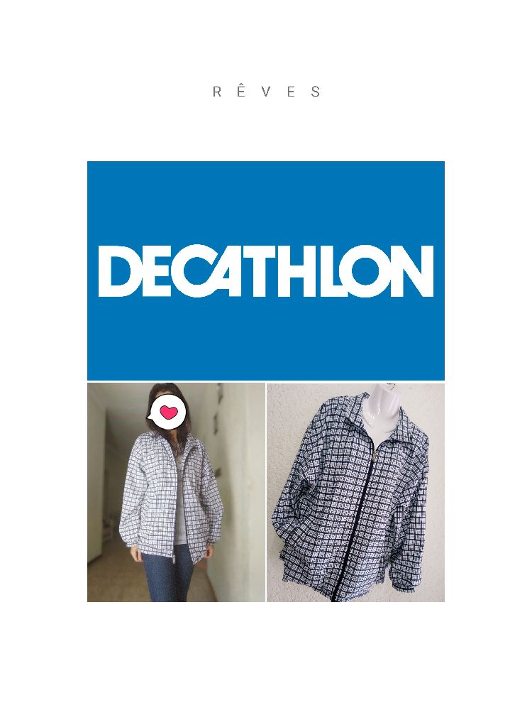 Superbe Gilet Oversize Marque DECATHLON