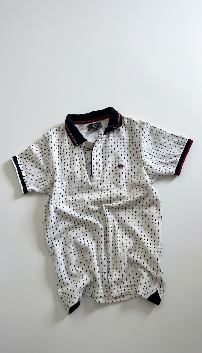 💫 Polo Sir Raymond Tailor Blanc Taille S – Très bon état
