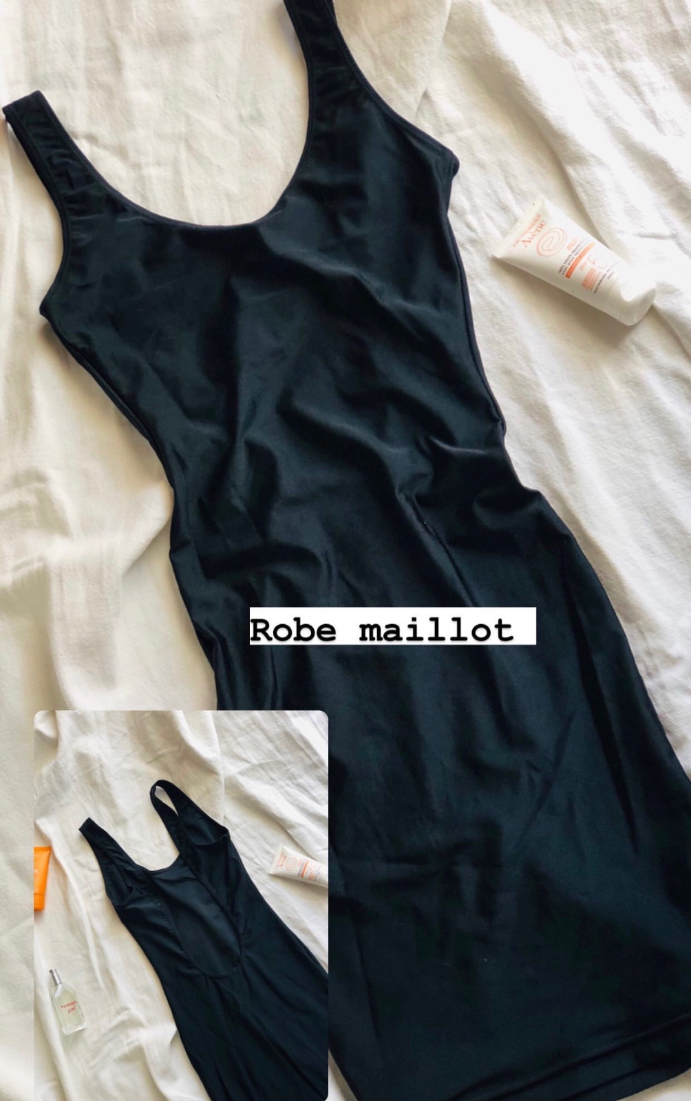 Robe maillot taille s