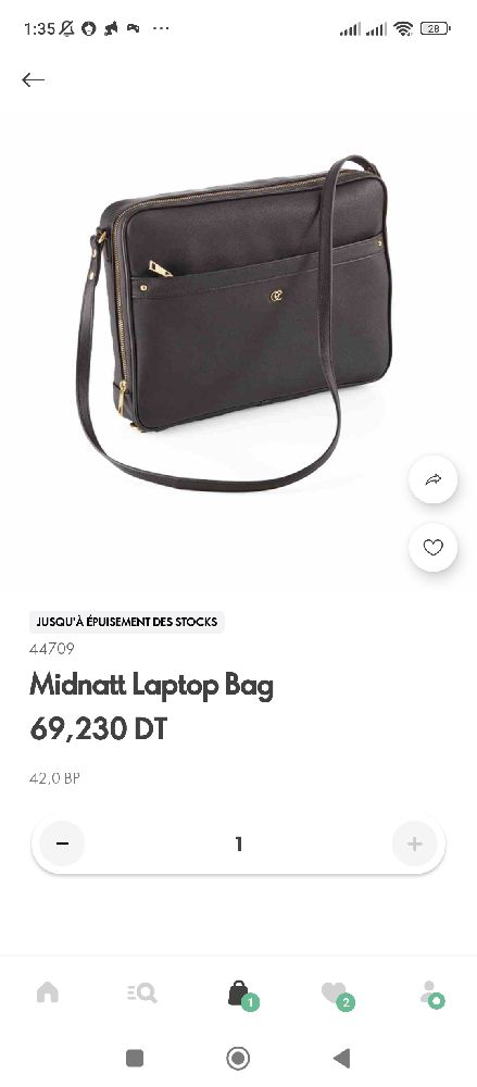 Sac du pc petit format nouvelle édition 