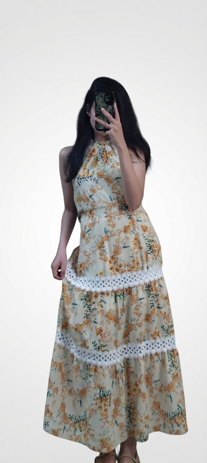 Robe jaune