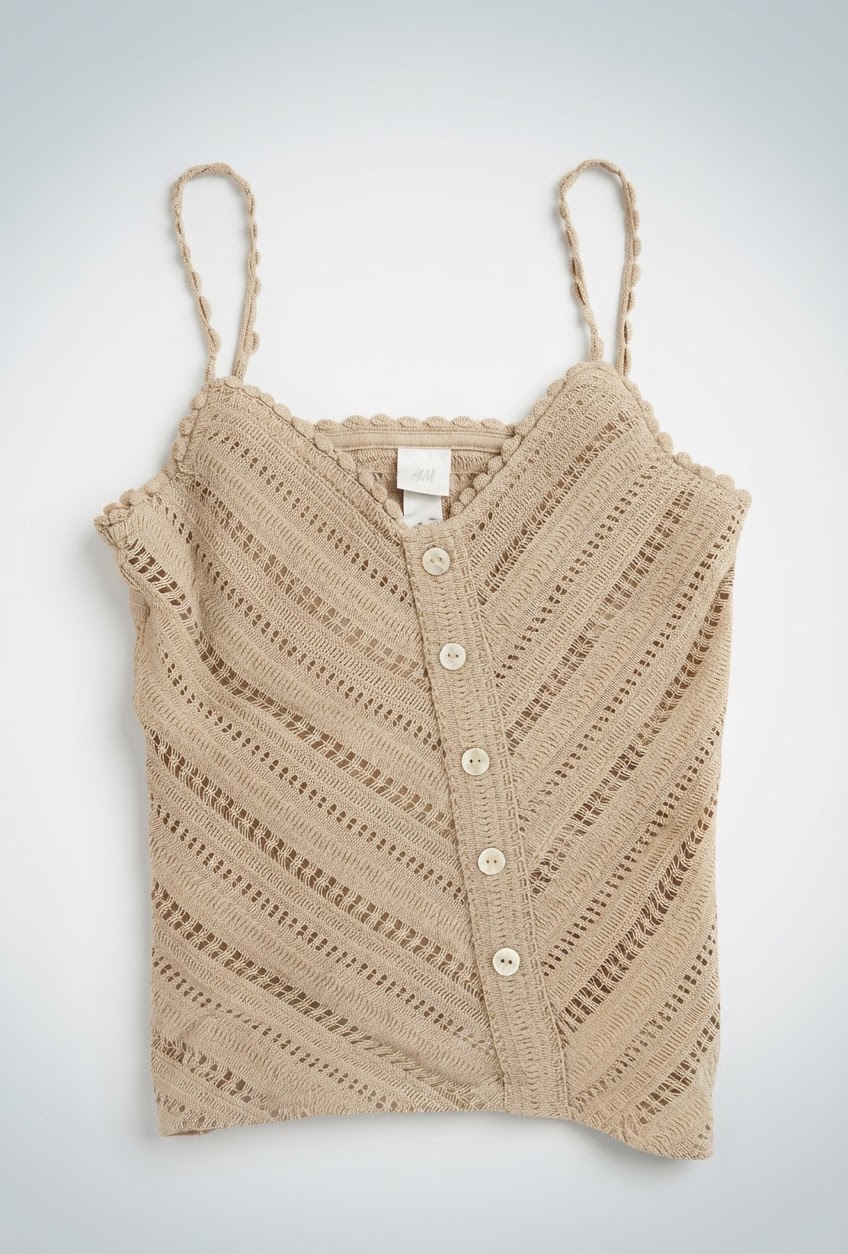 Top h&m jamais porte